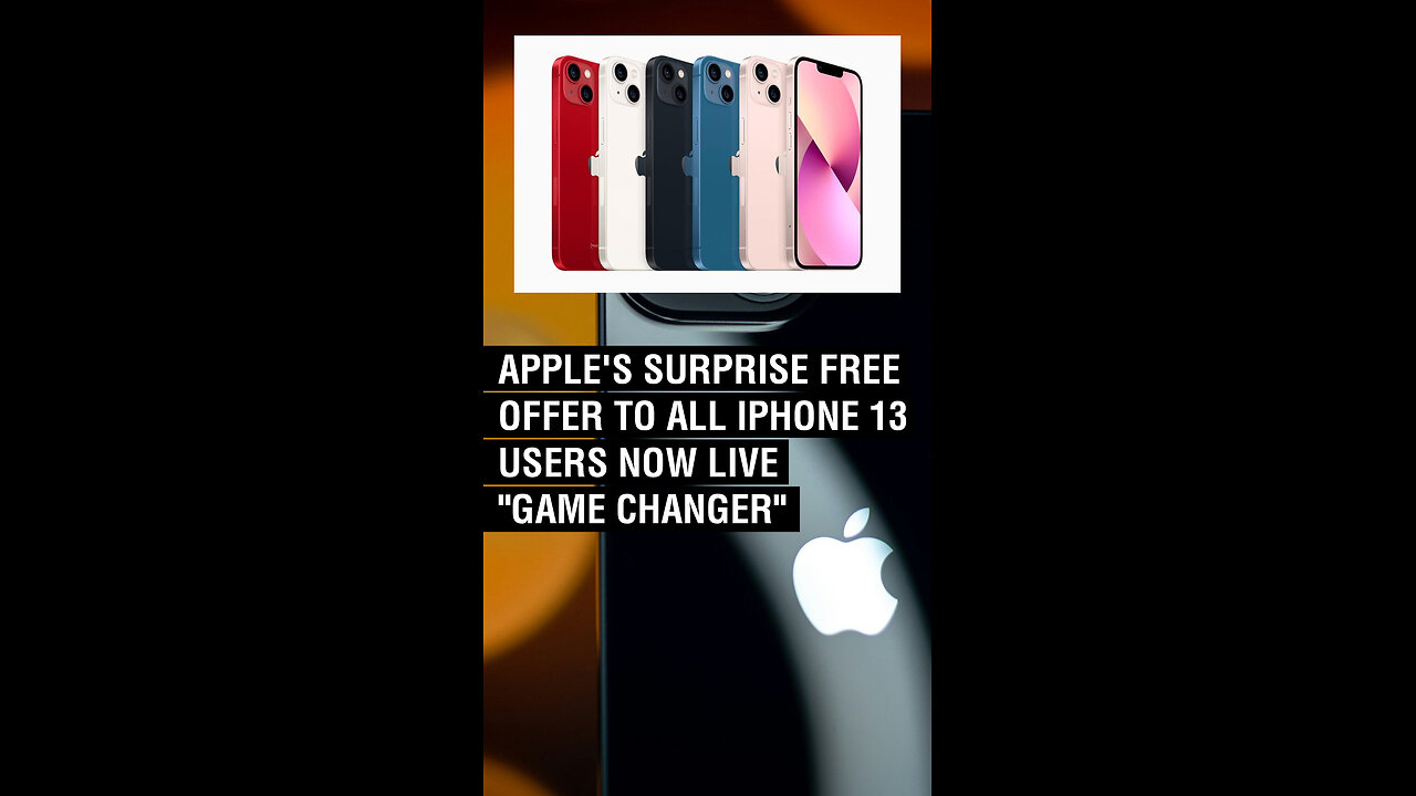 Apple’s Surprise Game-Changer: Free Upgrade Now Available for All iPhone 13 Users