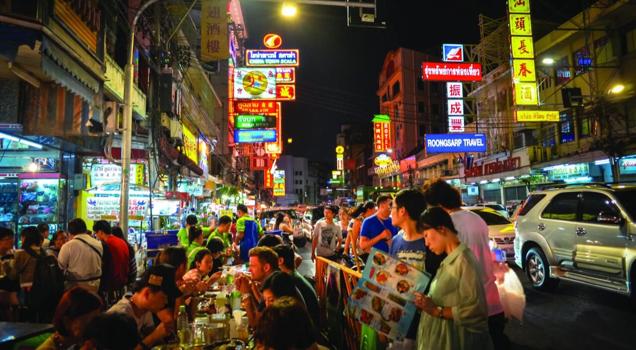 Bangkok Chinatown market, Khaosan road