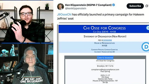 AOC doesn't think a primary challenge against Hakeem Jeffries is a good idea▮The Jimmy Dore Show