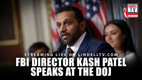 FBI Director Kash Patel Speaks at Department of Justice