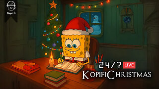 🎄Cozy Christmas- 24/7 Christmas Lofi Beats To Sleep, Relax, Chill, Study To