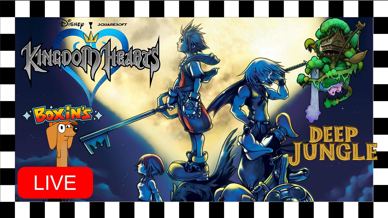 Kingdom Hearts! can we get through the Deep Jungle!?