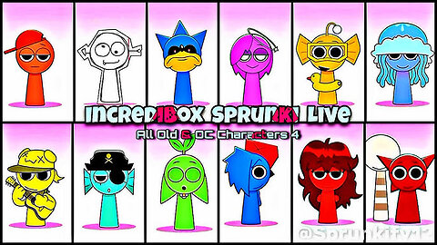 Incredibox Sprunki OC & OLD All Phases - Sprunki 5