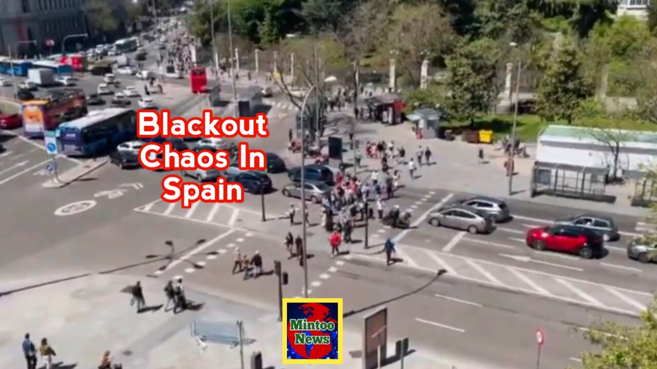 Blackout chaos in Spain with power off to almost the whole of the country