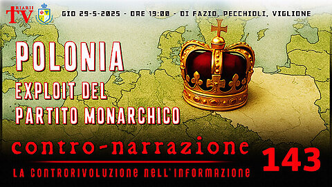 #CONFEDERAZIONE DEI TRIARII / CONTRO-NARRAZIONE NUMERO 143: “PRIMA O POI TORNERÀ UNA 'VERA PACE', 🛑FRUTTO 'ARMONIOSO' DELLA CONFORMITÀ ALL'ORDINE DIVINO E NATURALE...”/|😇💖🙏|\