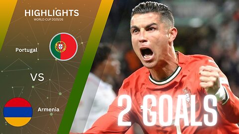 Cristiano Ronaldo 2 goals