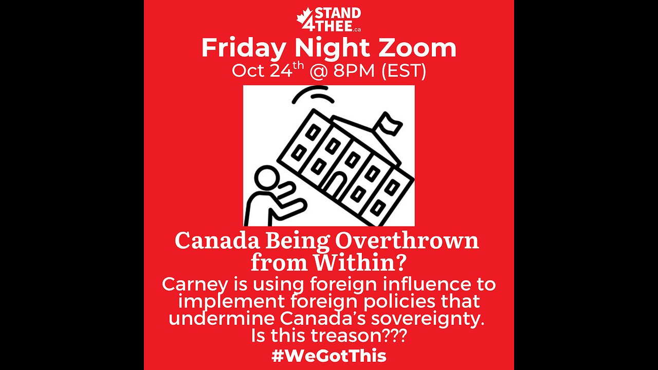 S4T Friday Zoom Oct 24th - Overthrown from Within?