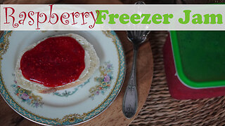 How to Make Raspberry Freezer Jam