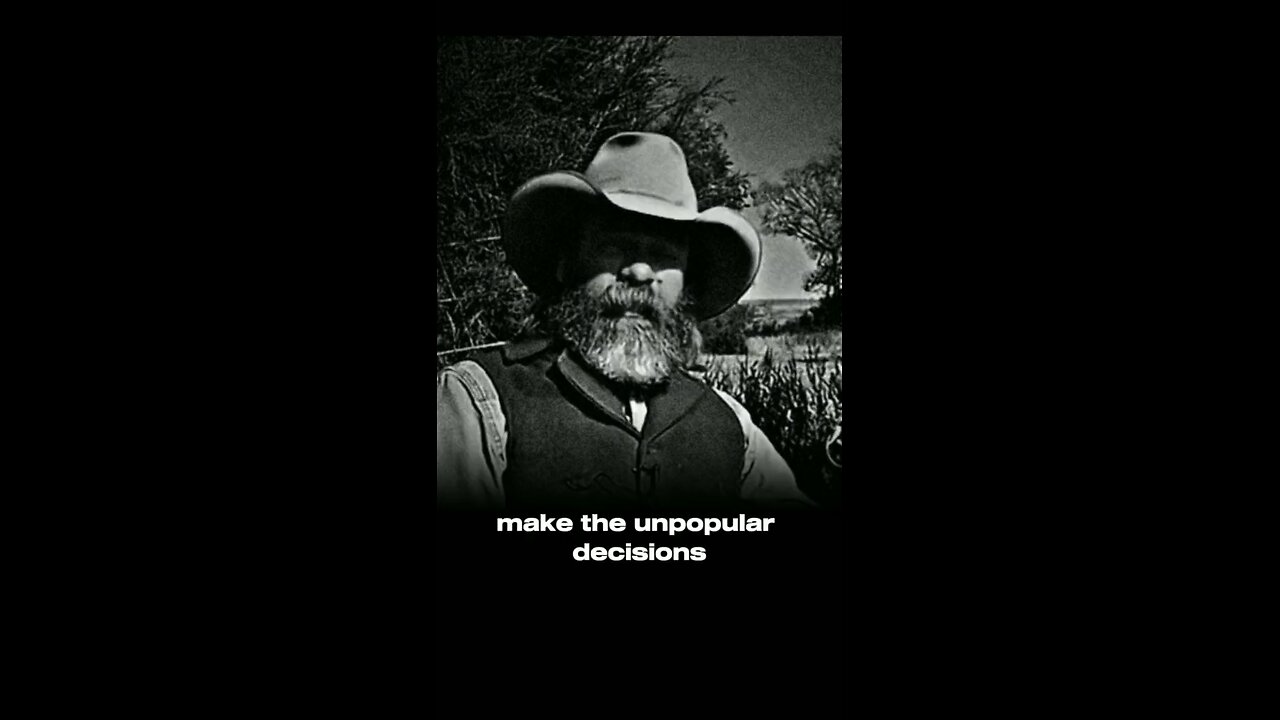 "die with discipline, not regret"
