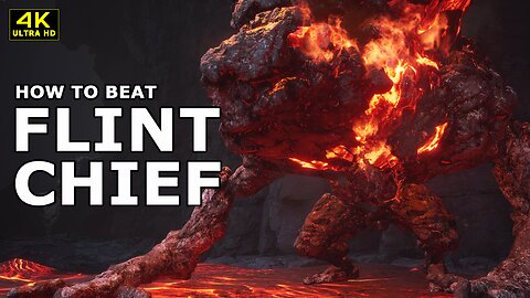 BLACK MYTH WUKONG - HOW TO BEAT FLINT CHIEF | BOSS FIGHT | CUTSCENE