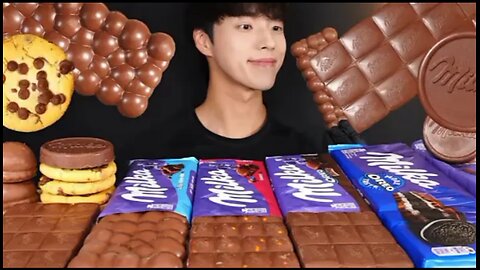 chocolate mukbang