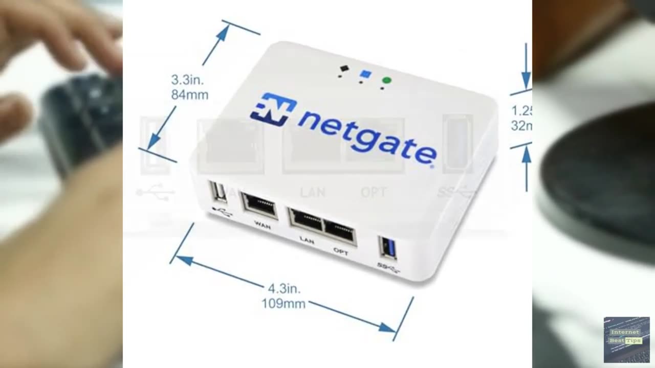 Netgate 1100 pfSense+ Security Gateway | VPN, Router, Firewall | Lifetime TAC Li