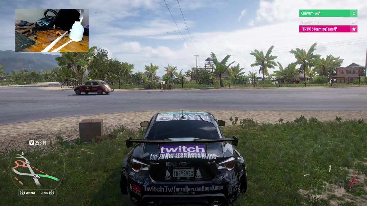 STREET RACING WITH @ForzaTreysVex - steering wheel gameplay