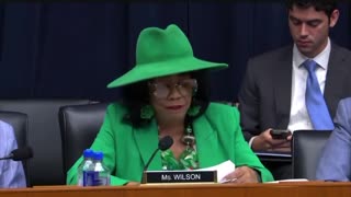Rep. Fredrica Wilson (D-FL): “What is more antisemitic than”… displaying The Ten Commandments