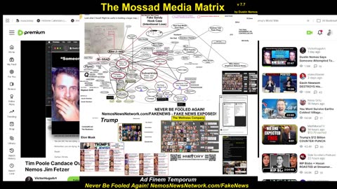 Mossad Media Matrix Attack Dog Threatening Dustin Nemos & Family (After Assassination Attempt!)