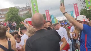English football fans sometimes are a bit messy. Party outside Wembley Stadium 🏟️ ⚽ 🏴 🍺