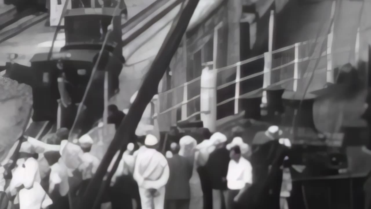 Panama Canal in 1912 🌍 The Mega Project That Split Continents | Restored in 4K 🚢