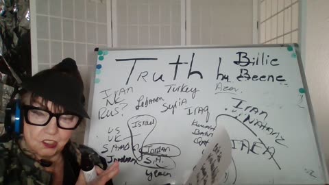 61325-10A(TX)TRUTH BY BILLIE BEENE PRES T- US DEFENDS ISRAEL! ISRAEL HITS IRAN! RADIATION LEAK!