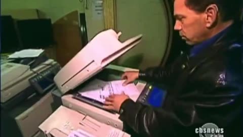 Did you ever use a copy machine to copy sensitive documents?