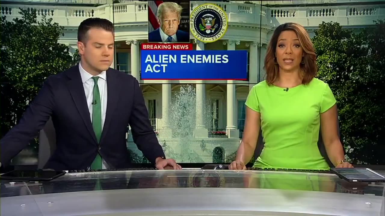 A federal judge blocks President Trump from deporting Tren de Aragua gang members