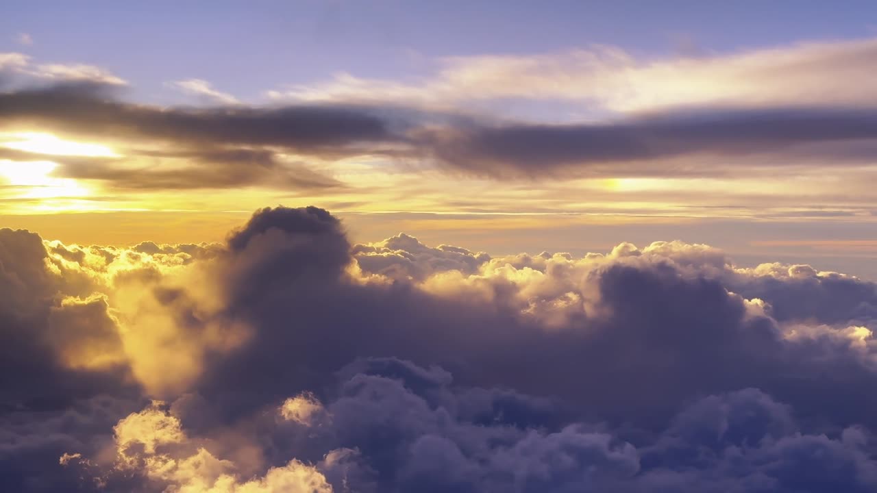 Sky, clouds, fluffy
