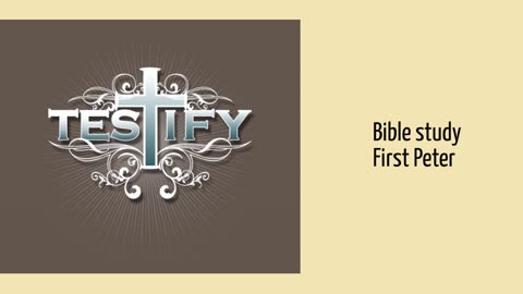 Bible study book of First Peter