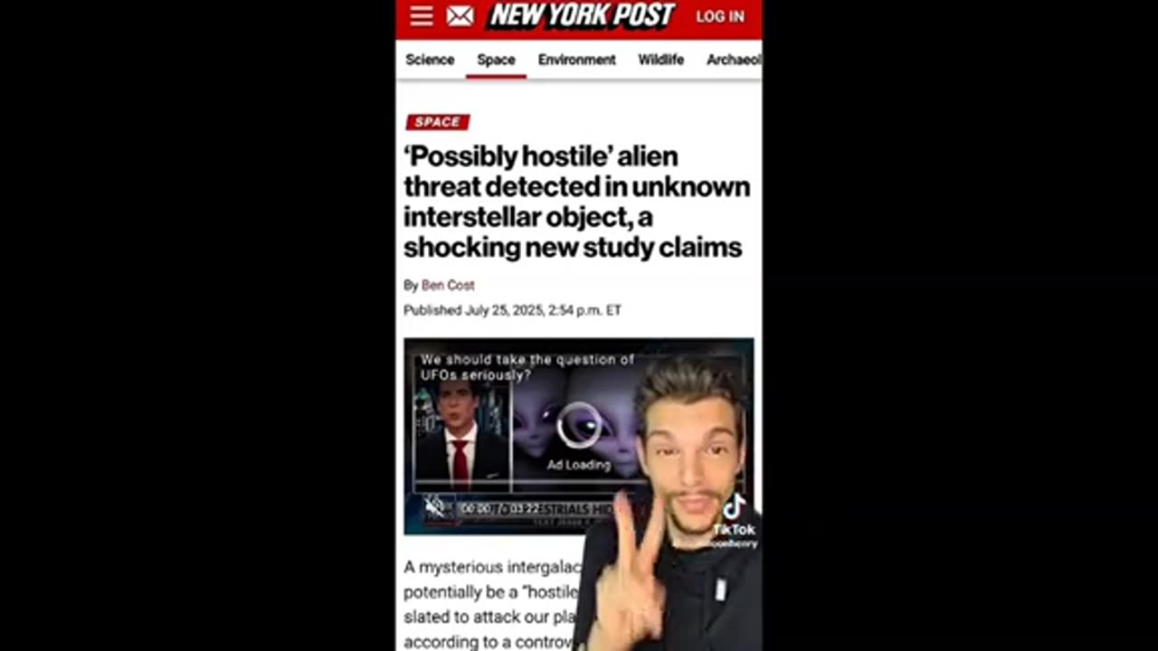 Things goin on - Aliens..