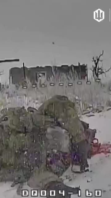 Russian Soldier Comes Face-to-Face with Drone