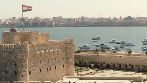 Citadel of Qaitbay, Alexandria – TravelwithSaave Drone Clip