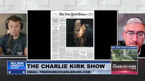 Did Charlie kirk really turn on Isreal