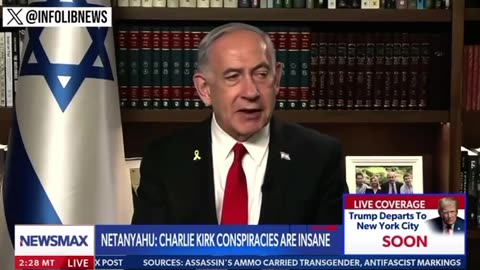 Netanyahu: Israel Did NOT Assassinate Charlie Kirk