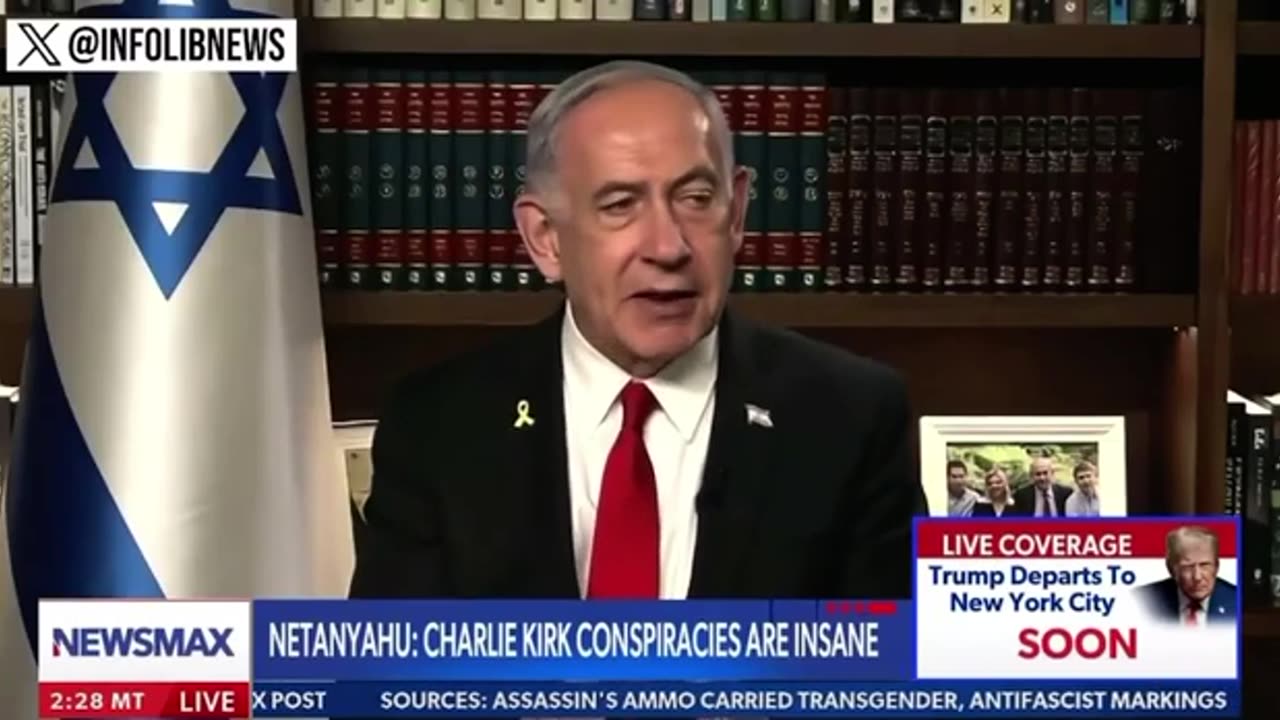 Netanyahu: Israel Did NOT Assassinate Charlie Kirk