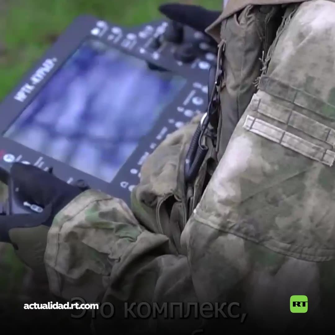 El Ejército ruso destruye tropas ucranianas con robots