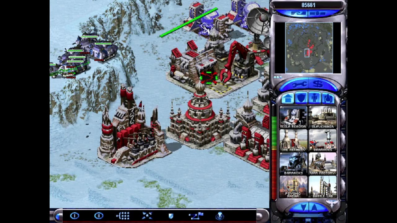 RED ALERT 2: YURIS REVENGE - LAND RUSH MATCH