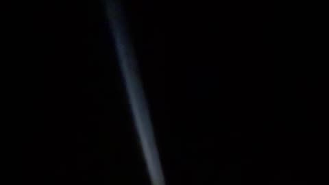 Massive light appears in sky
