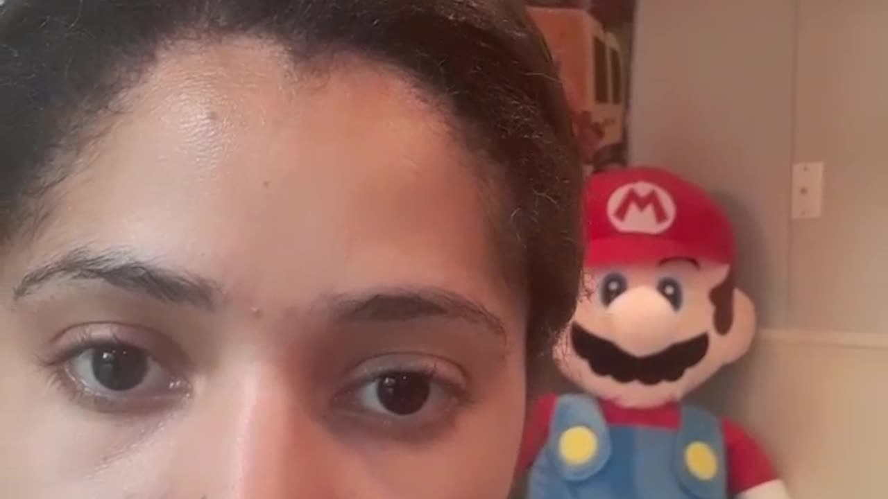 Selfie with Mario.