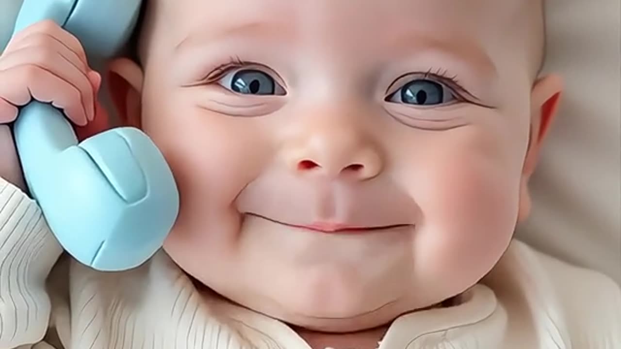 Funny baby video that will make you laugh hard