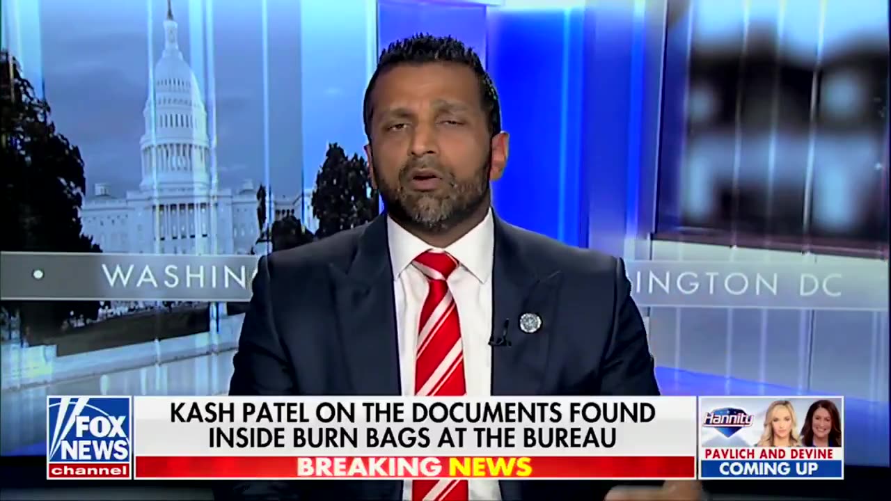 BREAKING: Kash Patel just made the rare appearance on Fox and HOLY CRAP!