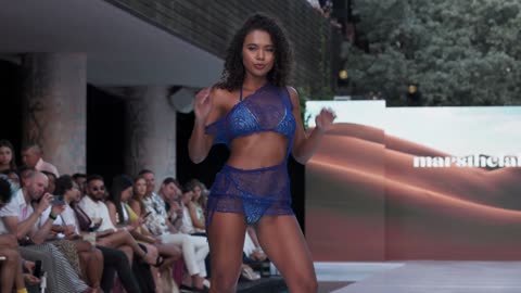 💫 Mayra Calderon – Runway Elegance in Motion MARS the Label 2024 | Miami Swim | Slow-Motion Feature