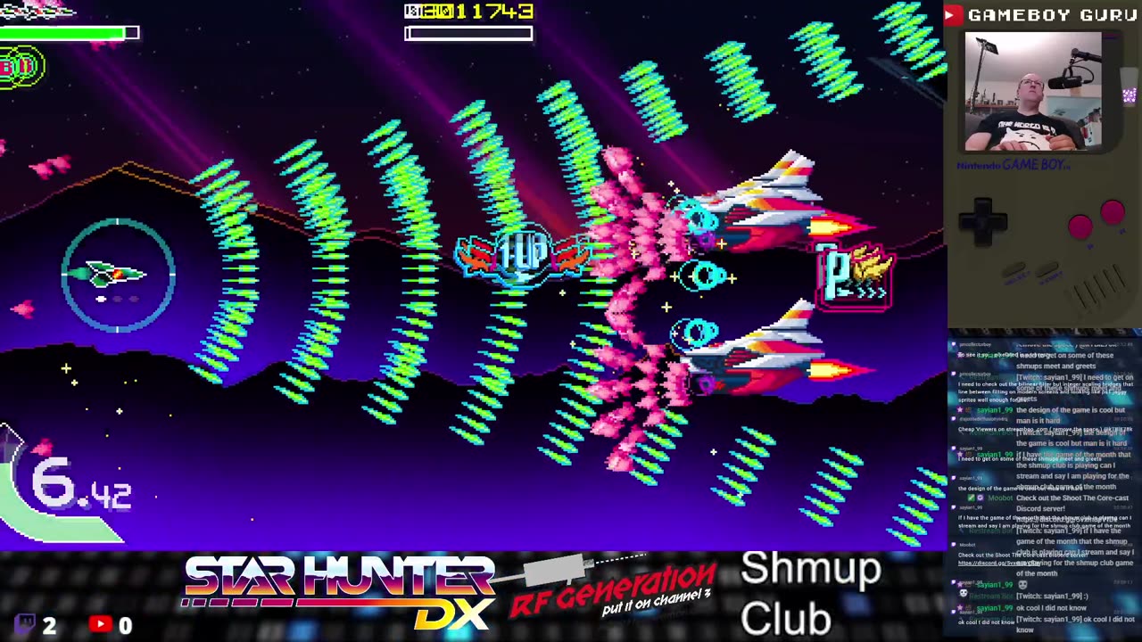 GameBoyGuru streams - Star Hunter DX & Nostradamus (Shmup Slam 7 practice)!