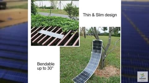 Solar Panel,Solar Battery Charger, Solar Panels Kit Flexible Solar Panel with Co