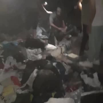 Another Israeli massacre was committed against displaced Palestinians