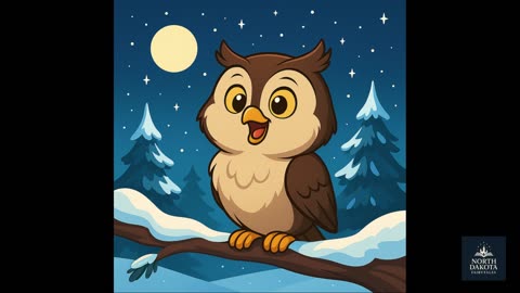 Owl’s Frosty Evening Song | North Dakota Fairytales