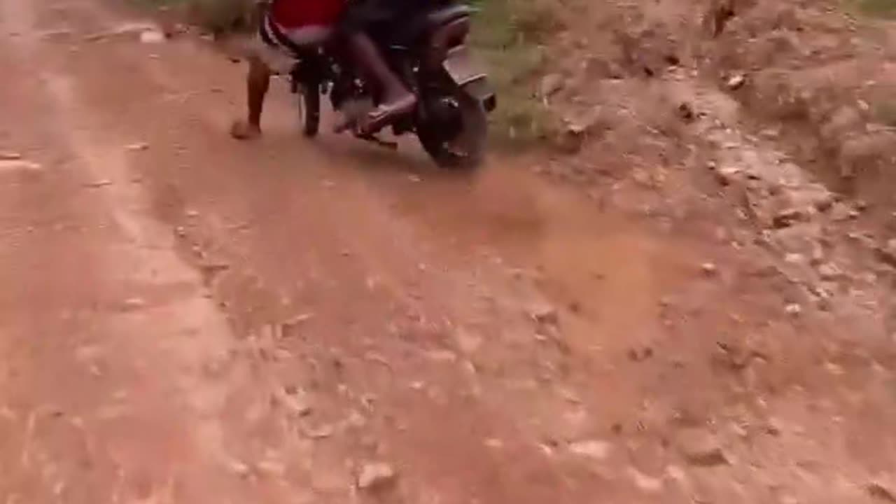 Jatuh dari motor