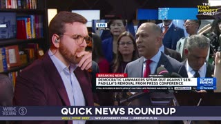 🚨 LIVE: Democrat Senator Detained for Rushing Secretary Noem