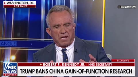 RFK Jr basically said Obama and Fauci Started the COVID 19 Plandemic