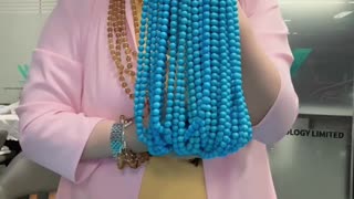 20250707-9 Sleeping Beauty Turquoise Strand: Sky Dream Woven on the Wrist