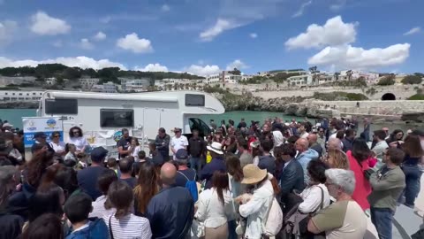 Puglia: tornano in mare quattro tartarughe salvate da Plastic Free Onlus - la liberazione a Castro
