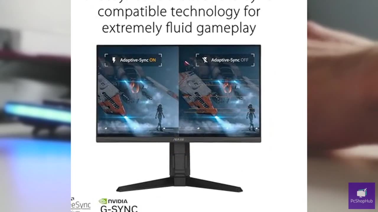 ASUS TUF Gaming 24” (23.8” viewable) 1080P Monitor (VG249QL3A) - Full HD, 180Hz,