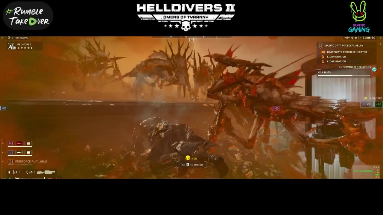 Helldivers 2 Clips - Orbital Napalm / 500K Bombs / KILLSTREAKS N Chaos!